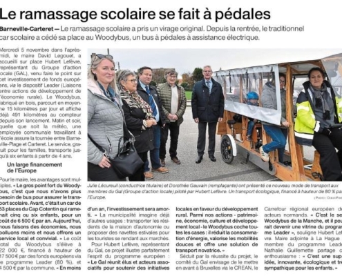 Inauguration woodybus